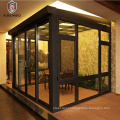 New design popular safety aluminum glass winter garden with aluminium insulation material